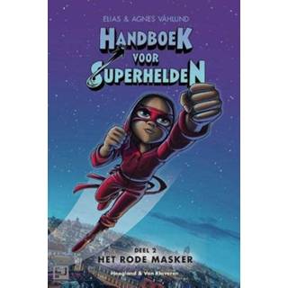 👉 Hand boek rode Het Masker Handboek Voor Superhelden - Elias Vahlund 9789089672957