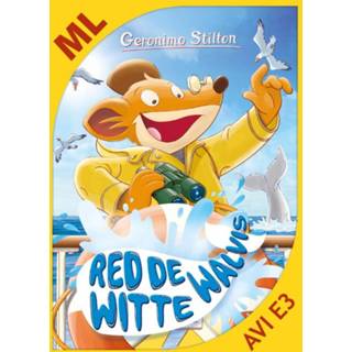 👉 Boek rood witte Red de walvis - Geronimo Stilton (9085924561) 9789085924562
