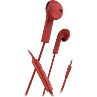 👉 Rood Hama In-ear-headset Advance 4047443328502