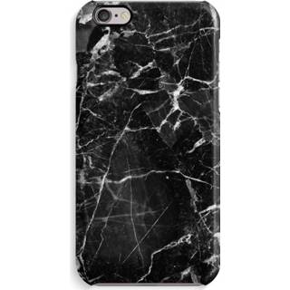 👉 Zwart marmer Volledig Geprint iPhone 6 / 6S Hoesje (Glossy) - 2 7435138394357