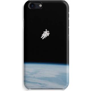 👉 Zwart IPhone 8 Volledig Geprint Hoesje (Hard) (Glossy) - Alone in Space 7435138452439