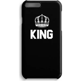 👉 Zwart IPhone 7 Plus Volledig Geprint Hoesje (Hard) (Glossy) - King 7435138461486