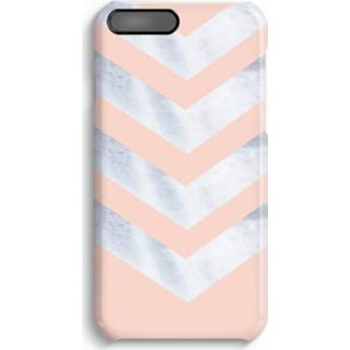 👉 Zwart IPhone 7 Plus Volledig Geprint Hoesje (Hard) (Glossy) - Marmeren pijlen 7435138463404