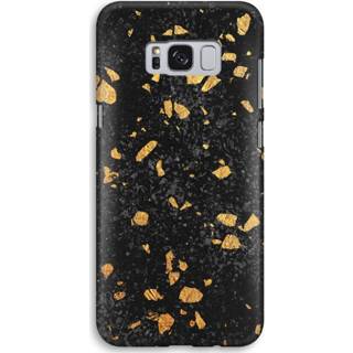 👉 Zwart Samsung Galaxy S8 Volledig Geprint Hoesje (Hard) (Glossy) - Terrazzo N°7 7435138464463