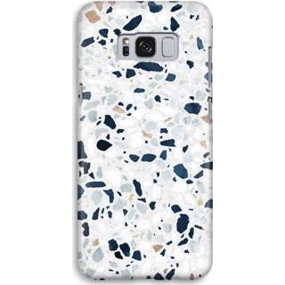 👉 Zwart Samsung Galaxy S8 Volledig Geprint Hoesje (Hard) (Glossy) - Terrazzo N°1 7435138464470