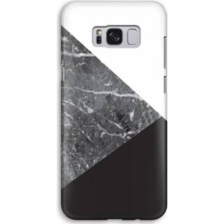 👉 Marmer zwart Samsung Galaxy S8 Volledig Geprint Hoesje (Hard) (Glossy) - Combinatie 7435138464487