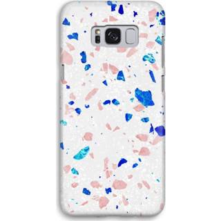 Zwart Samsung Galaxy S8 Volledig Geprint Hoesje (Hard) (Glossy) - Terrazzo N°6 7435138465484