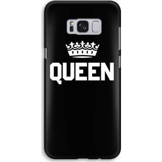 👉 Zwart Samsung Galaxy S8 Volledig Geprint Hoesje (Hard) (Glossy) - Queen 7435138465491