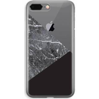 👉 Transparant marmer IPhone 8 Plus Hoesje (Soft) - Combinatie 7435138474486