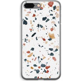 👉 Transparant IPhone 8 Plus Hoesje (Soft) - Terrazzo N°4 7435138474493