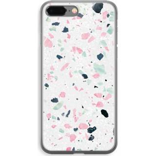 👉 Transparant IPhone 8 Plus Hoesje (Soft) - Terrazzo N°3 7435138476411