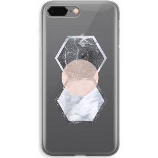 👉 Transparant IPhone 8 Plus Hoesje (Soft) - Creatieve toets 7435138477487