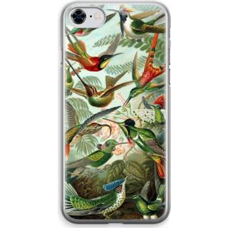 👉 Transparant IPhone 8 Hoesje (Soft) - Haeckel Trochilidae 7435138485406