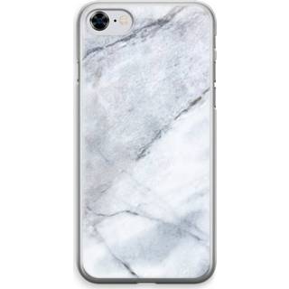 👉 Transparant witte marmer IPhone 8 Hoesje (Soft) - 7435138485413