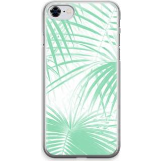 👉 Transparant IPhone 8 Hoesje (Soft) - Palmbladeren 7435138489411