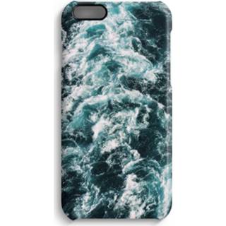 👉 Zwart IPhone 6 / 6S Plus Volledig Geprint Hoesje (Hard) (Glossy) - Zee golf 7435138491438