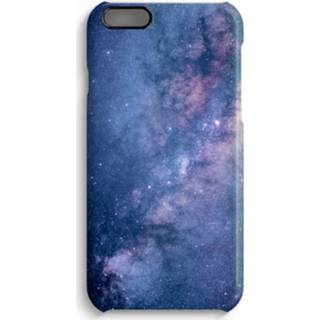 Zwart IPhone 6 / 6S Plus Volledig Geprint Hoesje (Hard) (Glossy) - Nebula 7435138491469