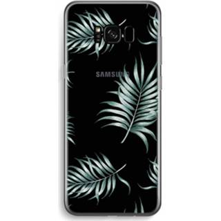 Transparant Samsung Galaxy S8 Plus Hoesje (Soft) - Simple leaves 7435138851829