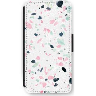👉 Flip hoesje zwart IPhone 6/6S Plus - Terrazzo N°3 7435138681617