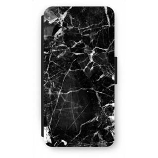 👉 Flip hoesje zwart marmer Samsung Galaxy S7 Edge - 2 7435138739752
