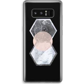 Transparant Samsung Galaxy Note 8 Hoesje (Soft) - Creatieve toets 7435138837885