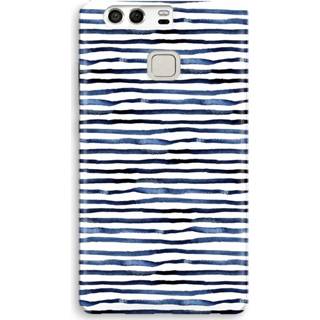 Zwart Huawei P9 Volledig Geprint Hoesje (Hard) - Verrassende lijnen 7435138869831