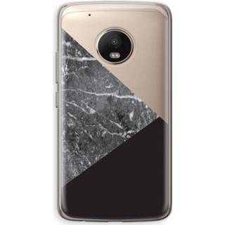 Motorola Moto G5 Plus Hoesje, Soft - Combinatie marmer transparant Transparant marmer Motorola Moto G5 Plus Hoesje (Soft) - Combinatie 7435138869886