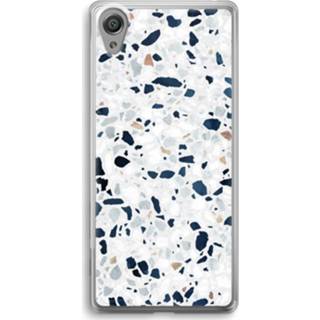 👉 Transparant Sony Xperia XA1 Hoesje (Soft) - Terrazzo N°1 7435138879878