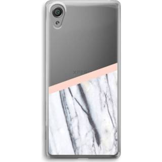 Transparant Sony Xperia XA1 Hoesje (Soft) - A touch of peach 7435138880836