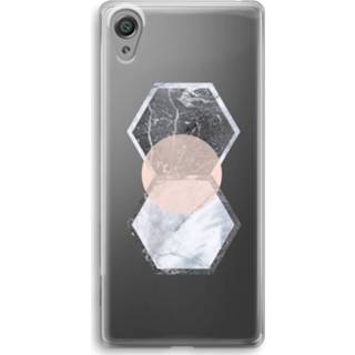 👉 Transparant Sony Xperia XA1 Hoesje (Soft) - Creatieve toets 7435138882885