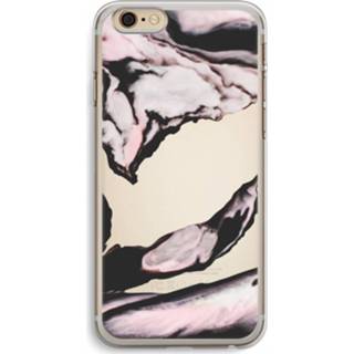 👉 Transparant roze IPhone 6 Plus / 6S Hoesje (Soft) - stroom 7435138887873