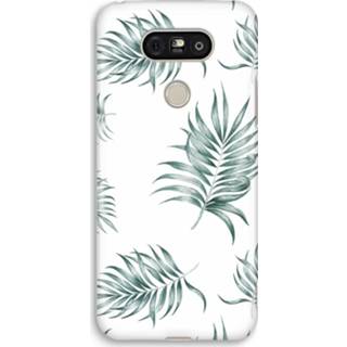 👉 Zwart LG G5 Volledig Geprint Hoesje (Hard) - Simple leaves 7435138916924