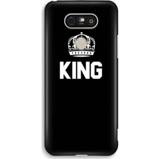 Zwart LG G5 Volledig Geprint Hoesje (Hard) - King 7435138916986