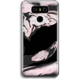 👉 Transparant roze LG G6 Hoesje (Soft) - stroom 7435138922970