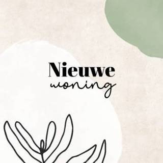 👉 Plant verschillende kleuren Greetz | Uitnodiging Nieuwe woning