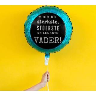 👉 Ballonnen verschillende kleuren Ballon Voor de stoerste vader 8050195780234