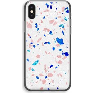 Transparant x IPhone Hoesje (Soft) - Terrazzo N°6 7435138930982