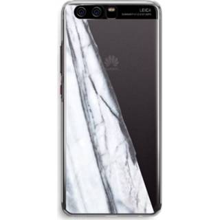 👉 Transparant marmer Huawei P10 Hoesje (Soft) - Gestreepte 7435138943982