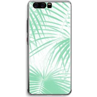 👉 Transparant Huawei P10 Hoesje (Soft) - Palmbladeren 7435138944910