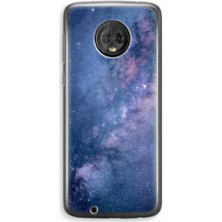 👉 Transparant Motorola Moto G6 Plus Hoesje (Soft) - Nebula 7435138962938