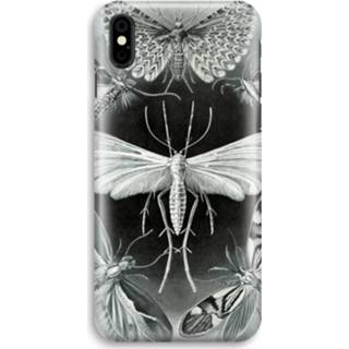 👉 XS zwart IPhone Volledig Geprint Hoesje (Hard) (Glossy) - Haeckel Tineida 7435138974955