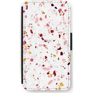 👉 Flip hoesje zwart Motorola Moto G5 - Terrazzo N°9 7439626365317
