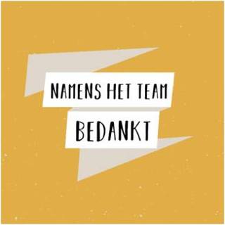 👉 Bedanktkaart geel BooksNL