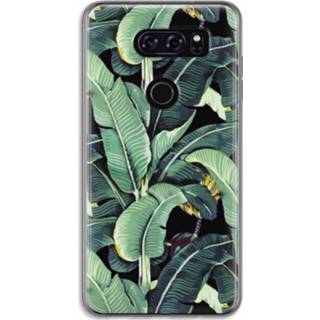 Transparant LG V30 Hoesje (Soft) - Bananenbladeren 7439626217265