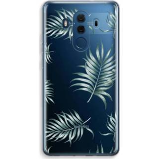 👉 Transparant Huawei Mate 10 Pro Hoesje (Soft) - Simple leaves 7439626234279