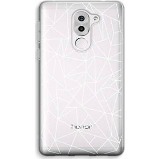 👉 Honor 6X Transparant Hoesje (Soft) - King zwart
