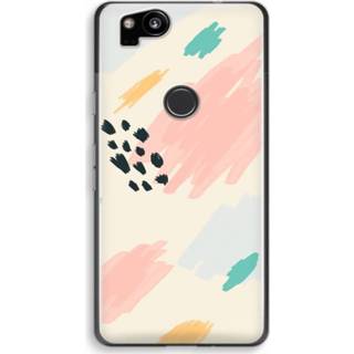 👉 Transparant Google Pixel 2 Hoesje (Soft) - Sunday Chillings 7439626243226