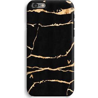 👉 Gouden marmer zwart IPhone 6/6S Plus Tough Case - 7439626258275