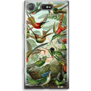👉 Transparant Sony Xperia XZ1 Compact Hoesje (Soft) - Haeckel Trochilidae 7439626292217