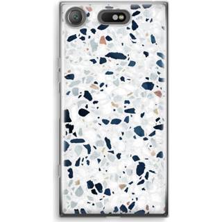 👉 Transparant Sony Xperia XZ1 Compact Hoesje (Soft) - Terrazzo N°1 7439626292248